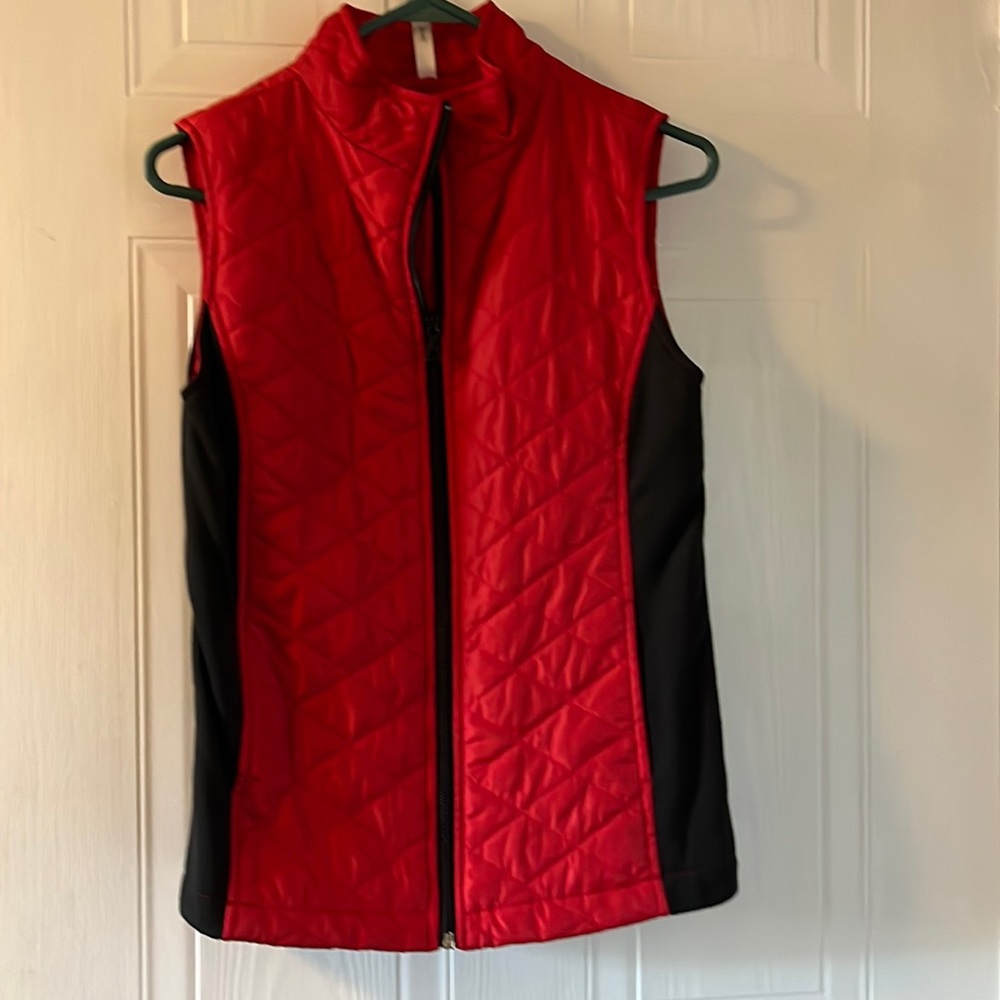 Best. Red and black. Size small. Excellent condition